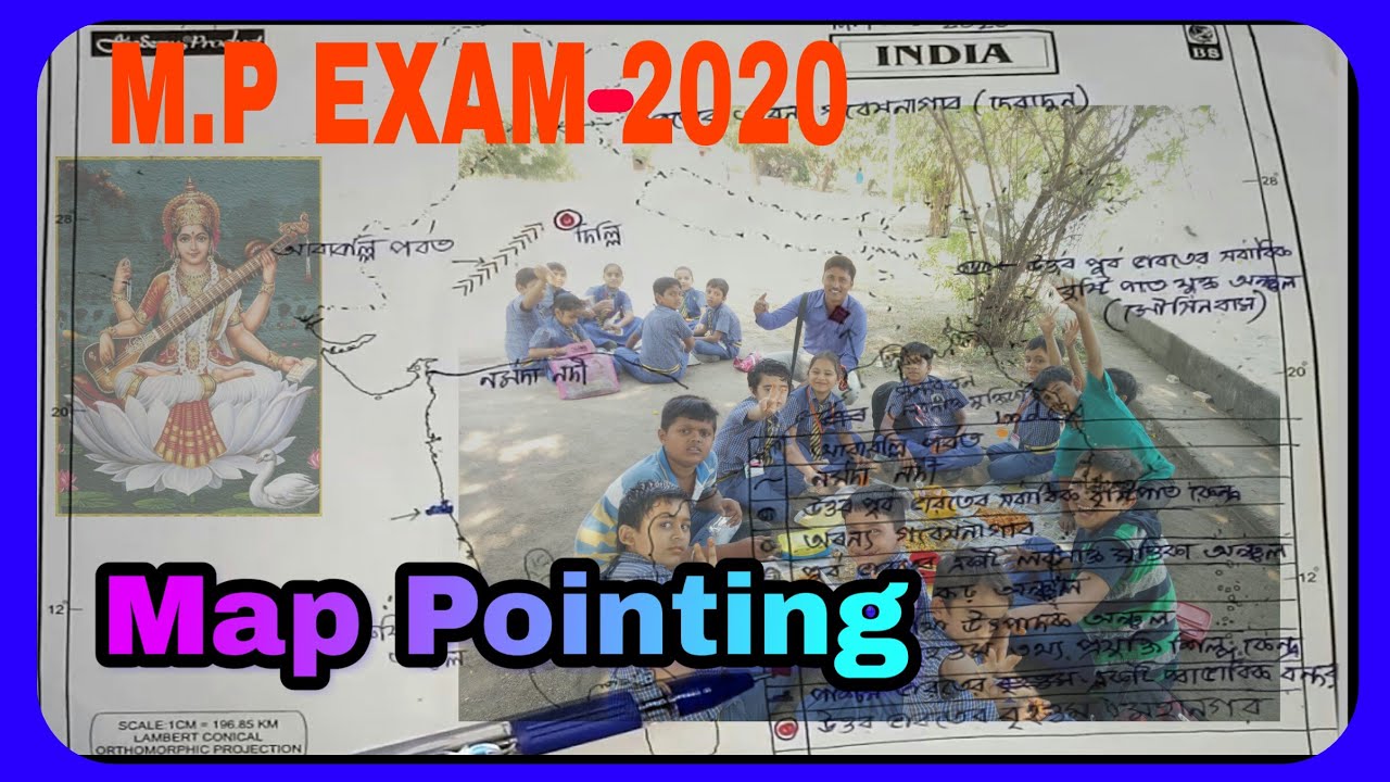 Map Pointing M. P EXAM (W. B) - 2020 - YouTube