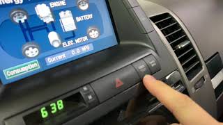 How to reset maint required oil light in a 2005 2006 2007 2008 Toyota Prius