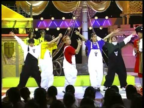 Eagle 5 (이글파이브) - dancing to Thriller by Michael Jackson @ SBS tv 1998