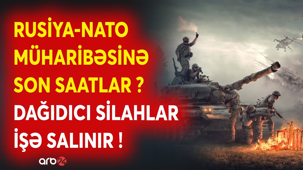 SON DƏQİQƏ! Rusiya-NATO MÜHARİBƏSİ QAPIDA! - Moskva təhdidlərə CAVAB VERDİ - GENİŞMİQYASLI HÜCUM...