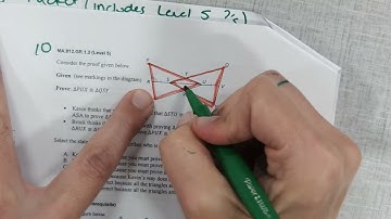 Honors Geometry Midterm Review Level 5 Questions| #5, #10, and #15