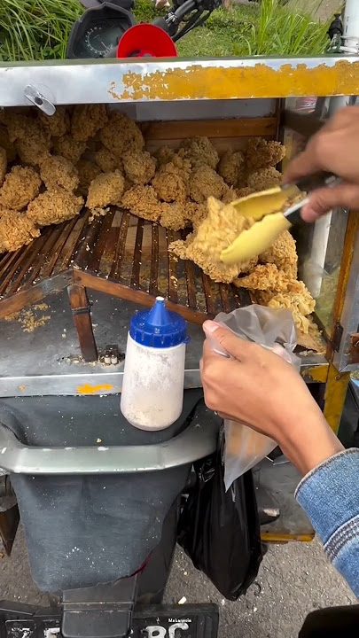 Chicken goreng gerobak keliling #shorts #kuliner #chicken