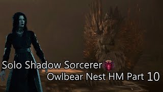 Solo Shadow Sorcerer Owlbear Nest HM Part 10