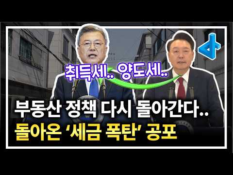 부동산 규제 부활? 집값 폭등? 하락? 2025년 부동산 전망