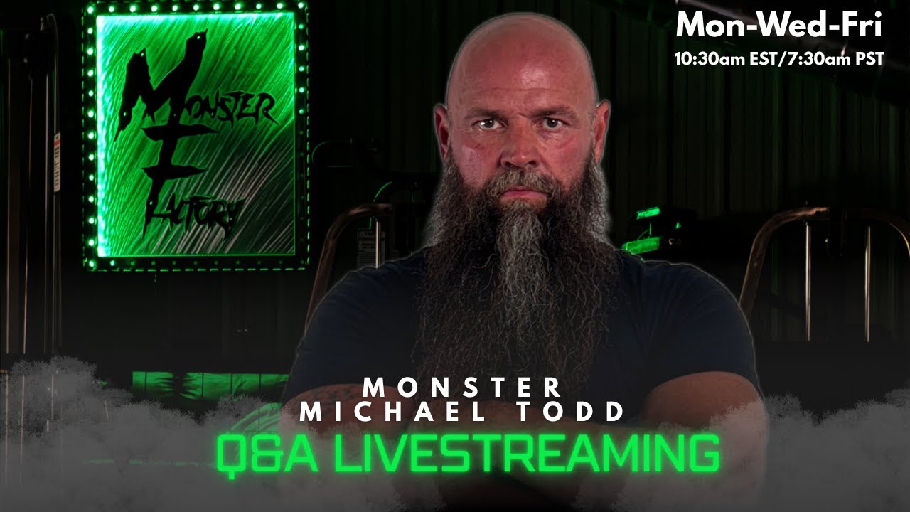 Morning Grind with Monster Michael Todd | Cardio & Live Q&A Ep. 59