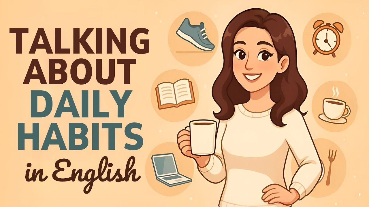 English Podcast for Beginners | Talk About Daily Habits in English ...