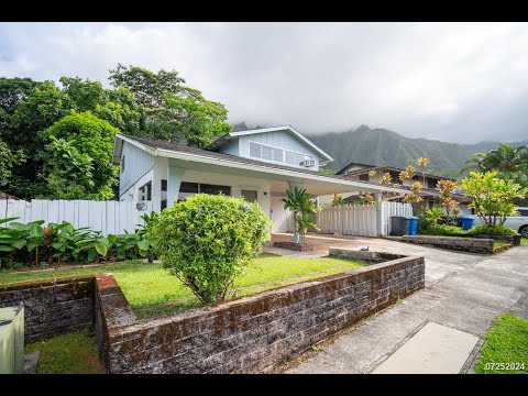 47 544 Hui Iwa St, Kaneohe, HI home video tour