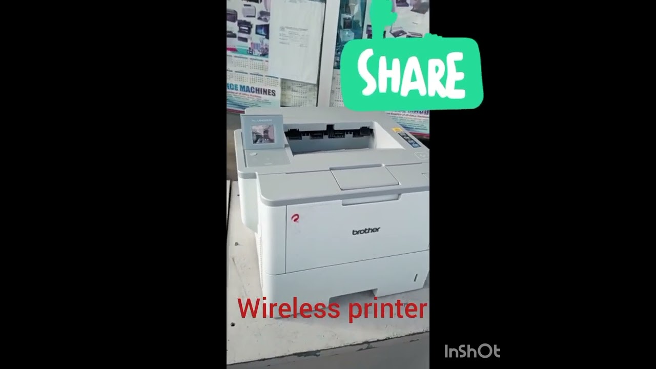 Wireless Brother Black and White Photocopy Machine