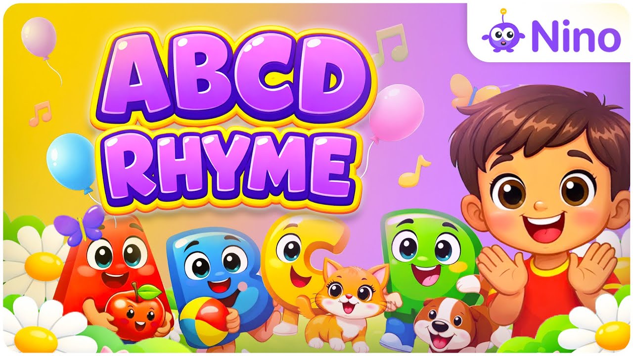 ABCD Phonics Song 🎵 | Learn Letters ABCD | Nursery Rhymes & Kids Songs ...