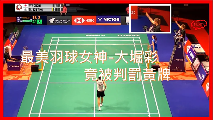 【丹麦羽球公开赛】大堀彩 VS 戴资颖 次局不满线审判决 做出无理举动 惨遭黄牌警告 #戴资颖 #taitzuying #周天成 #danmark - 天天要闻