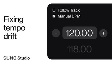 Suno Studio Fundamentals - Fixing Tempo Drift