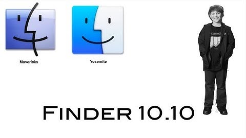 OS X Yosemite Finder (First Look)