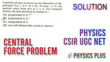 CSIR UGC NET Physical Science June 2019 Solution Part B (Question =7/55)| Physics Plus