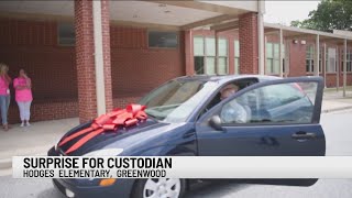 Upstate school gives staff member surprise