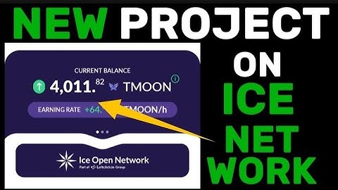 START mining TOKERO (TMOON) Backed up by the ICE OPEN NETWORK | ICE OPEN NETWORK LATEST UPDATE