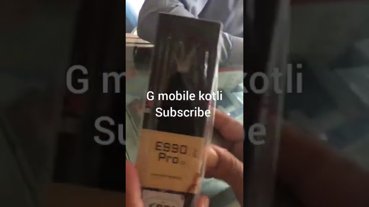 Q mobile E990 pro unboxing bar phone