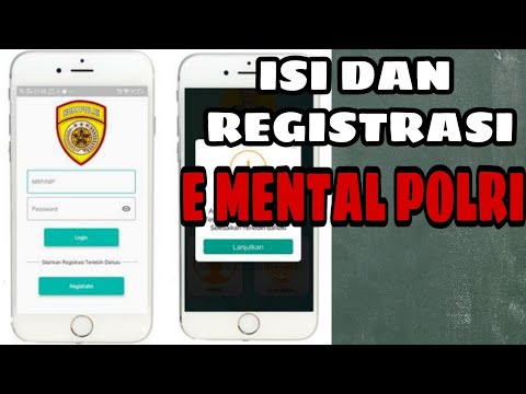 CARA REGISTRASI DAN ISI APLIKASI E-MENTAL POLRI | SDM Budaya Unggul