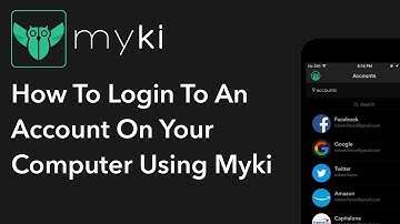 How To Login To An Account On Your Computer Using Myki