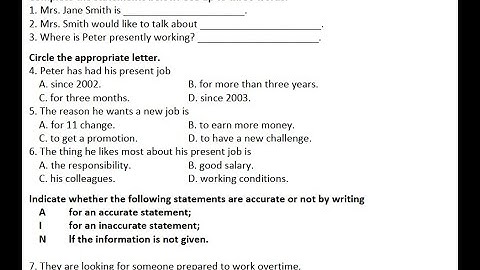 Unit 4: Listening Activity No.12