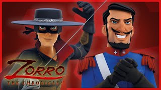 Zorro against Captain Monasterio | Episode Compilation | ZORRO the Masked Hero