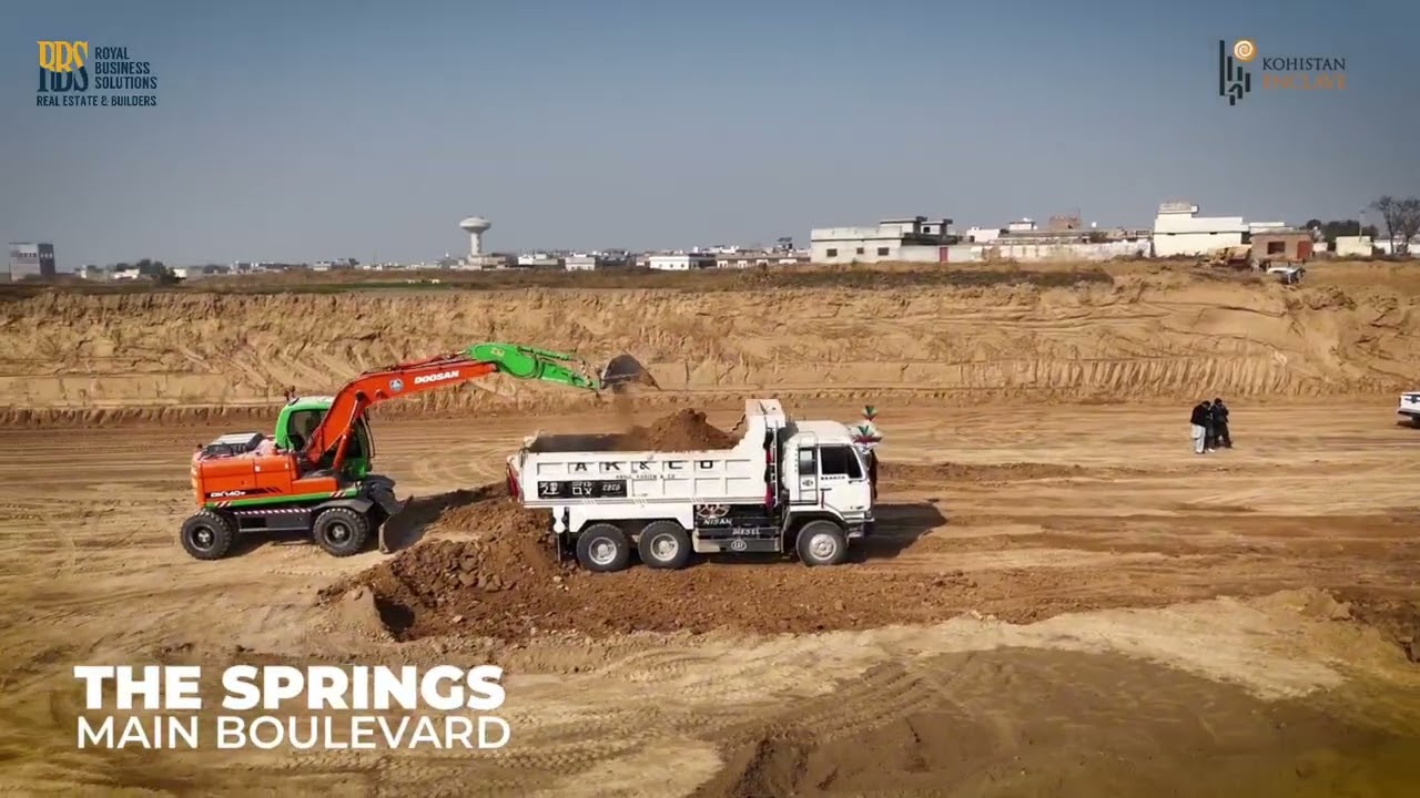 Kohistan Enclave Development Update – January 2026 | The Springs Main Boulevard