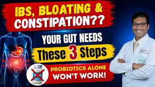 Ayurvedic Doctor Reveals 3 Steps to Fix Constipation, Bloating & IBS Naturally #GutHealth #Ayurveda