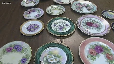 Porcelain artist in her 90s teaches skills to youn...