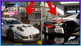 Forza Horizon OR Forza Motorsport (Car Sound Comparison) GT Cars