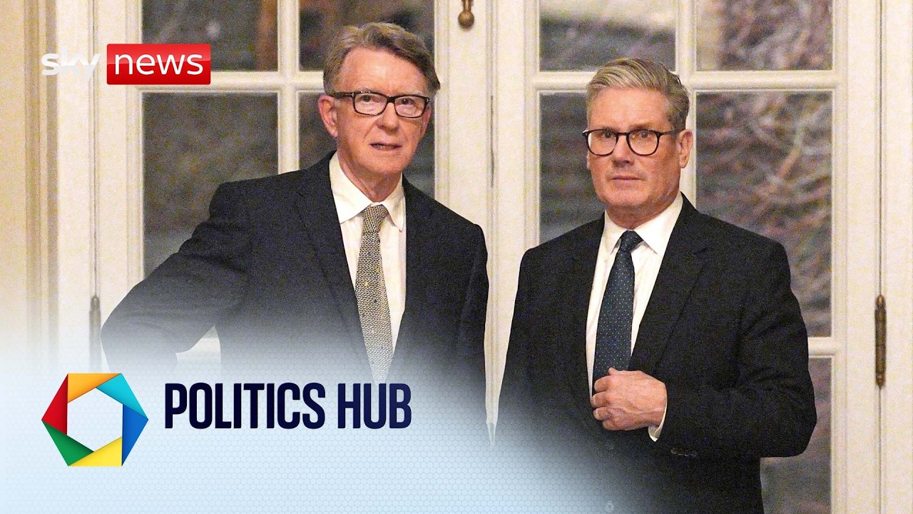 Criminal investigation launched into Peter Mandelson | Politics Hub with Matt Barbet