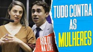 MELCHIONNA DETONA NIKOLAS APÓS DEBOCHE SOBRE LEI QUE CRIMINALIZA MIS0GINIA | Galãs Feios