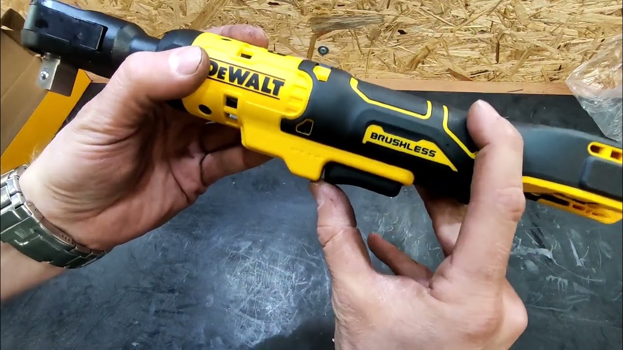 Aku Ratchet DeWALT DCF512 unboxing