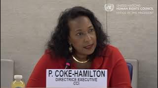 Pamela Coke-Hamilton, Executive Director of the International Trade Centre (ITC)