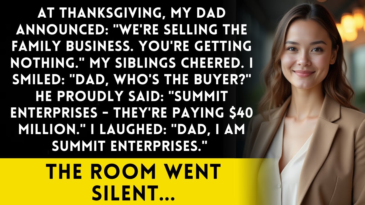 At Thanksgiving, My Dad Announced: 