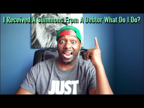 I Received A Summons From A Debtor, What Do I Do Askadebtcollector Creditcards Court Summons