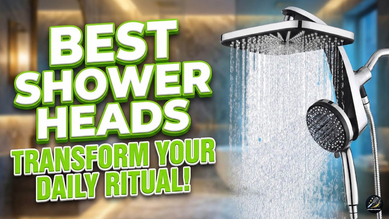 Top 5 Best Shower Heads in 2026 | High Pressure & Rainfall Reviews ...