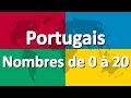 Apprendre le portugais partie 4 | Nombres de 0 à 20