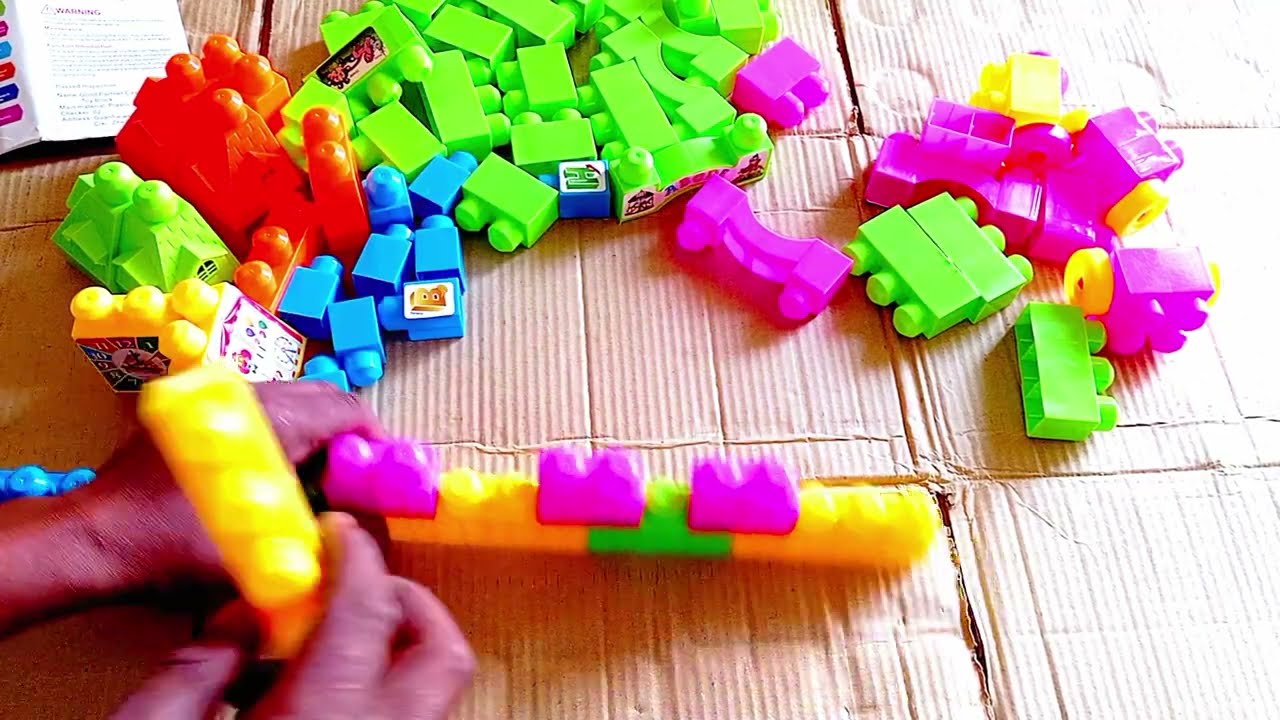 Unboxing CASTLE BLOCK TOY Science Making Building /  New Asmr Building Block 2023 Latest