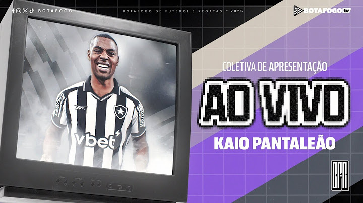 AO VIVO | Coletiva de Apresentação | Kaio Pantaleão