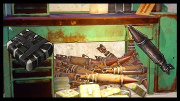 C4 and ROCKET STASH FOUND UNDER WORKBENCH!