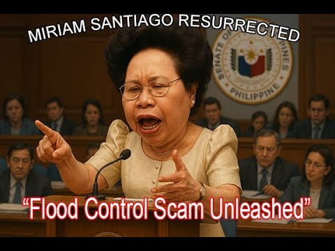 MIRIAM SANTIAGO RESURRECTED - "The Flood Control Scam Unleashed" #comedy #comedyvideo #funny