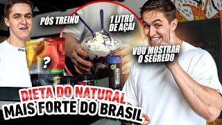 ÍCARO NATURAL MOSTRA SUA DIETA PARA GANHAR MASSA MUSCULAR E FORÇA