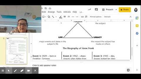 Lexia Lesson: Biography 1 - Google Slides