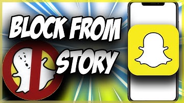Block People From Viewing Your Snapchat Story ✅ Quick & Easy 2022
