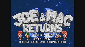 20 Mins Of...Joe & Mac Returns Intro (US/Arcade)