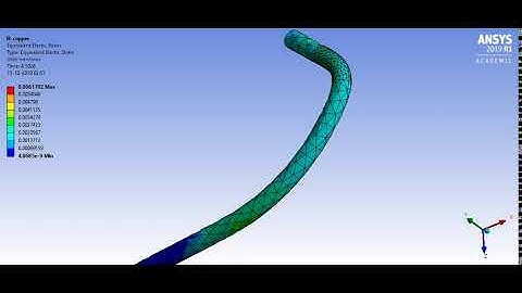 Static Structural Analysis of Wire Bending operation Using ANSYS Work Bench.