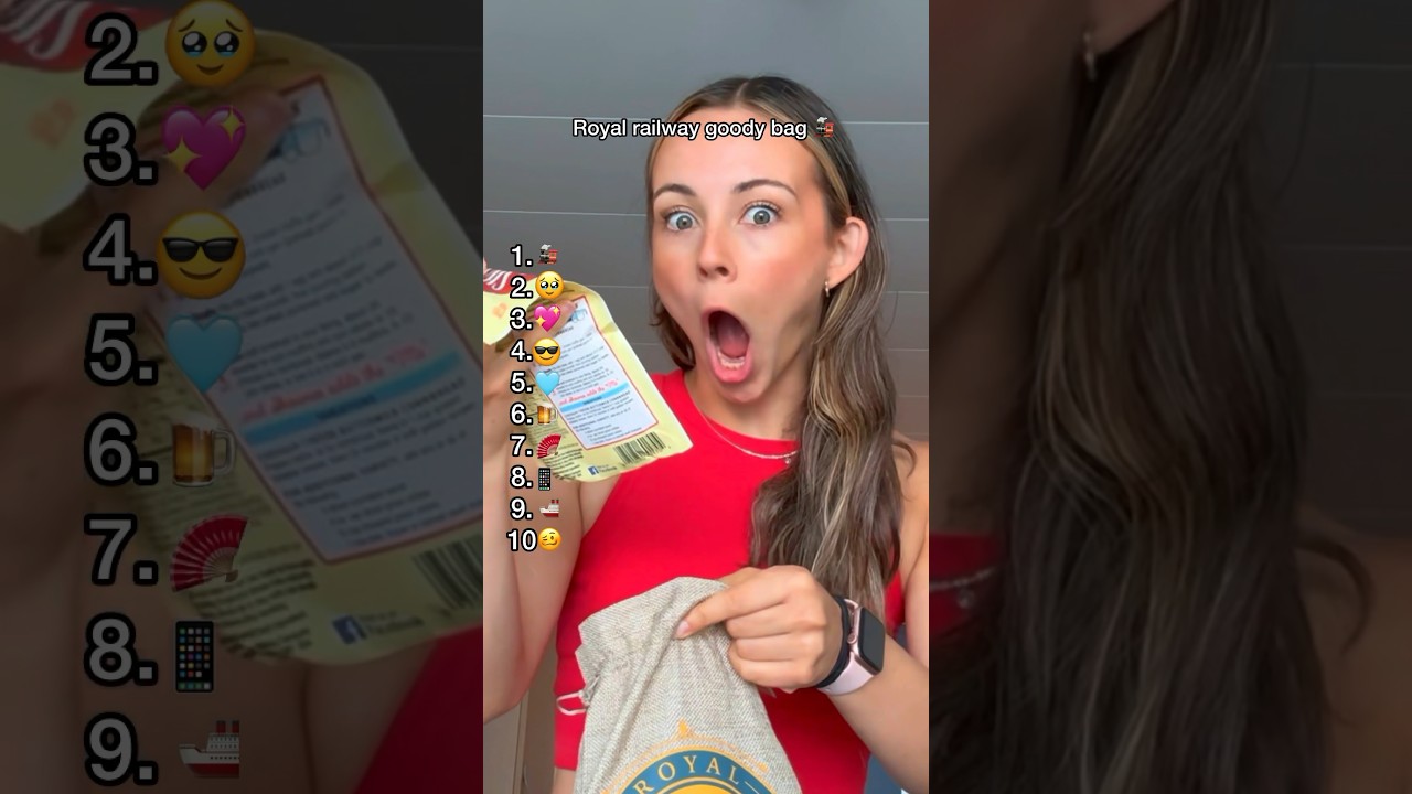 Ranking My Cruise Ship Freebies (Didnât Expect Thisđ
)