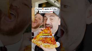Ranking every slice on the Hamilton pizza tour ?? #pizza #foodreview #hamilton
