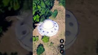 UFO found on Google Earth #shorts #MapSecrets