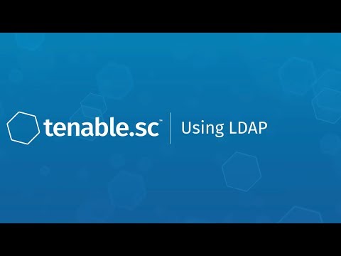 Using LDAP in Tenable.sc