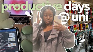 STUDY VLOG 🖇️| productive uni days | studying, prepping for midterms, culture fest, student life